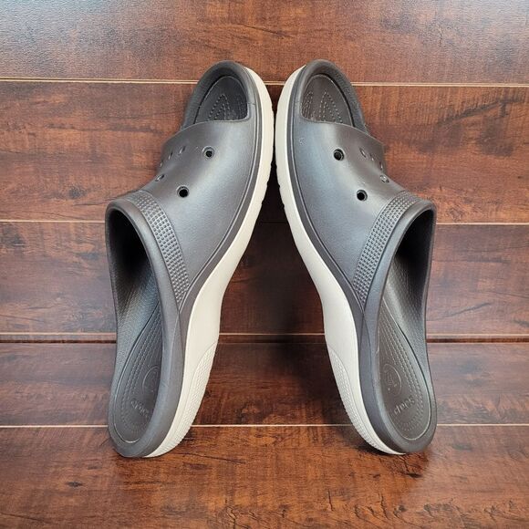 Crocs Classic Slide Sandals Brown Tan Mens Size 12 - Picture 6 of 10